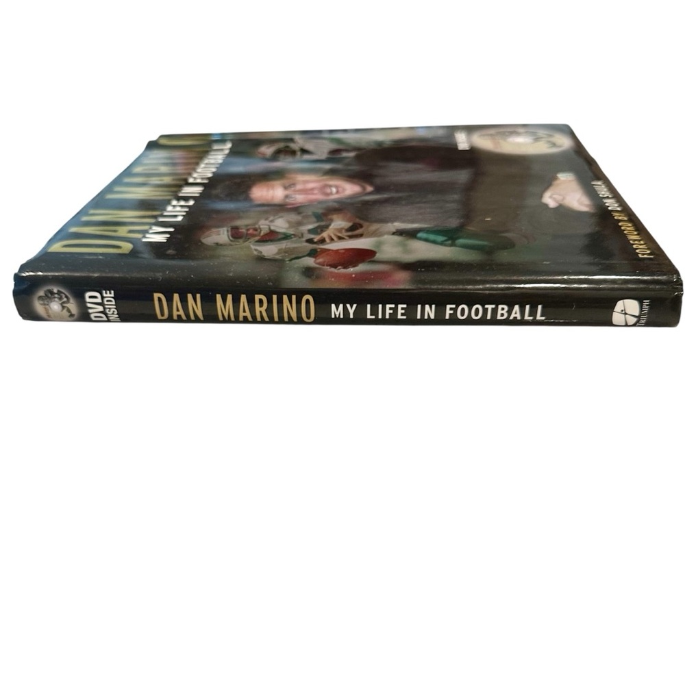 Dan Marino My Life in Football Hardcover Book with DVD - Picture 5 of 6